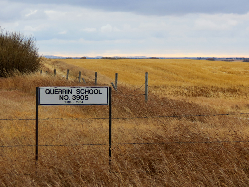 Querrin School District 3905, Northwest section 11 township 9 range 22 west of the 2nd meridian, 1918-1954, Querrin P.O. SW 7 9 21 W2, Parry SE 1 10 21 W2, near Avonlea,  - Saskatchewan Gen Web